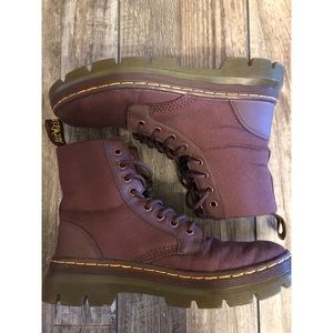 Dr. Marten canvas boots